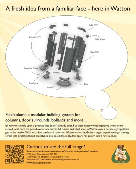 First advert for flexicolumn